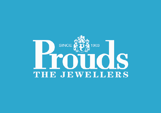 PROUDS THE JEWELLERS logo