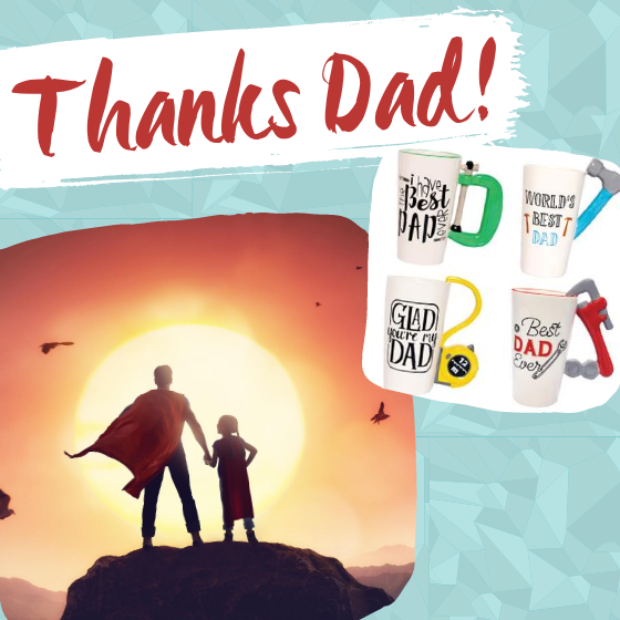 Thank Dad this Father's Day with a BONUS gift when you spend $30 or more in specialty stores.