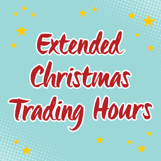 Trading Times for Christmas Shopping