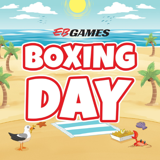 <p><em>Grab a bargain this Boxing Day at EB Games with some MASSIVE savings on the latest games, accessories, exclusive apparel and MORE!</em></p>
