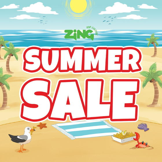 <p><em>Zing Pop Culture are bringing the heat this season with their Summer Sale, with some scorching savings on Pokémon, Star Wars, Marvel and MORE! </em>⛱️😎</p>
