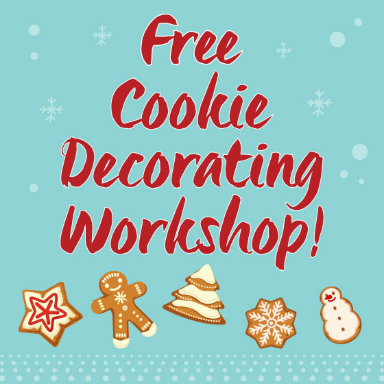 FREE Cookie Decorating Workshop!