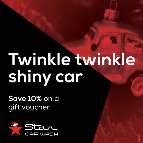 <p>Looking for something a little different this Christmas? Give that <em>new car feeling</em> for less, with 10% off gift vouchers at Star Car Wash.  Buy in-store  at Armada Bathurst, or visit their website starcarwash.com.au.</p>
