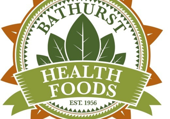 BATHURST HEALTH FOODS logo